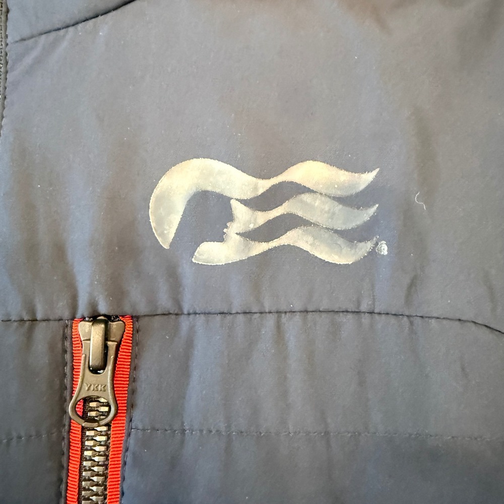 Helly Hansen Crew Insulator Jacket Mens Medium Navy Blue Princess Logo - Picture 5 of 12